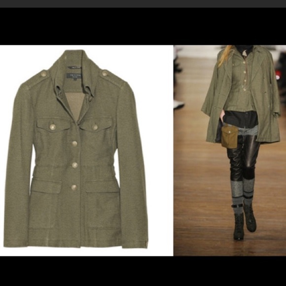rag and bone army green jacket